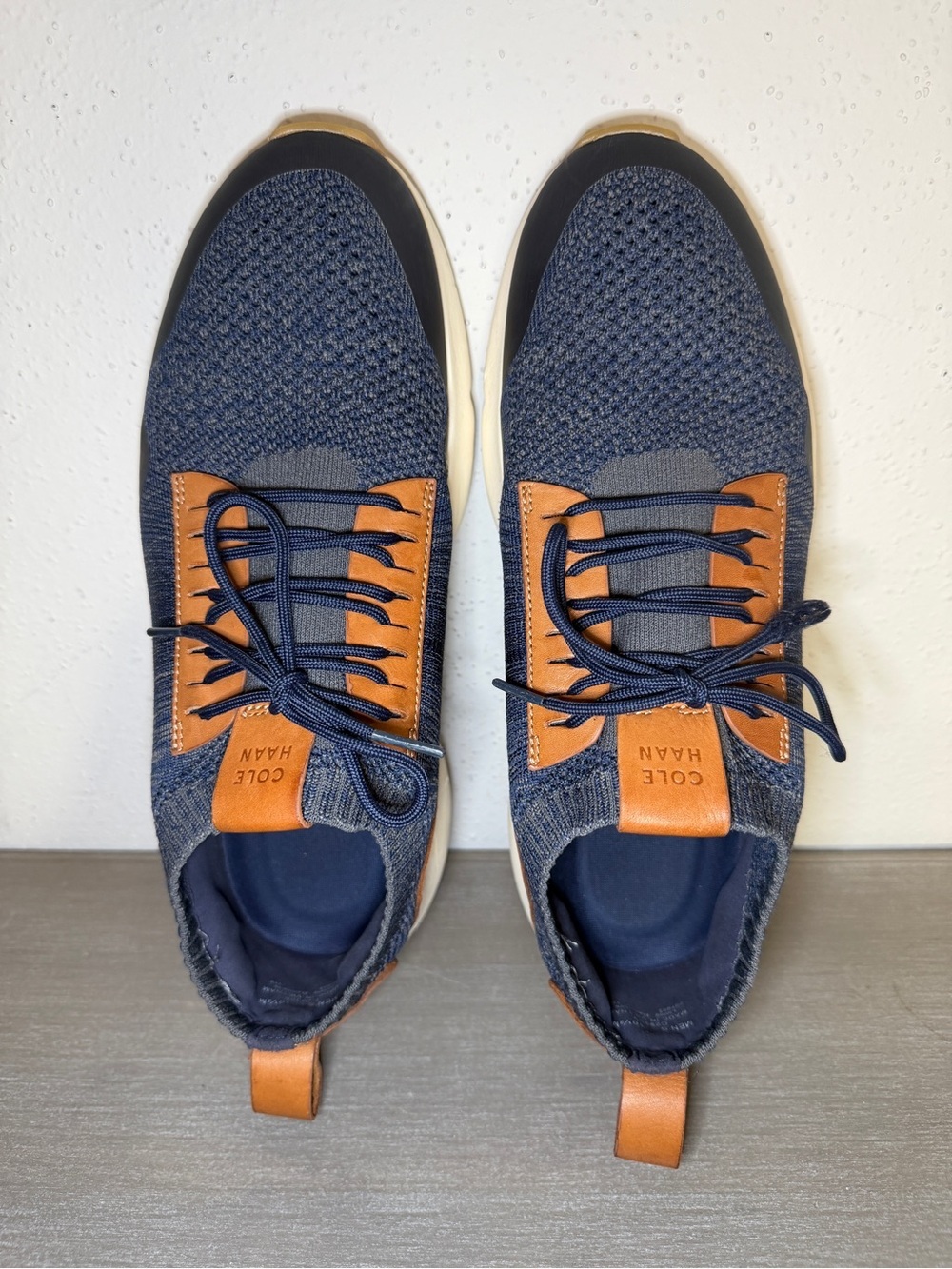 Cole Haan Mens Crosscourt Stitchlite Navy Zerogrand Sneaker C29385 Sz 10.5M - Picture 4 of 11